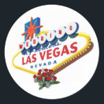 Sticker Mariage Las Vegas Red Roses<br><div class="desc">Sticker Mariage Las Vegas Red Roses</div>