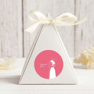STICKER Mariage PINK HANTE