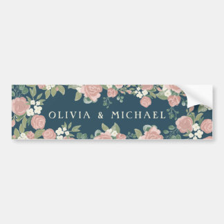 Sticker Mariage rose doux