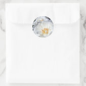 Sticker Mariage Roses Blanches et Blanches (Sac)