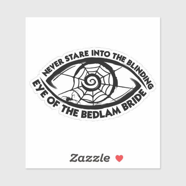 Sticker Mariée de Bedlam | Dungeon Crawler Carl (Feuille)