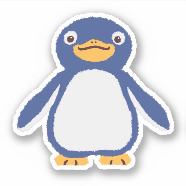Sticker Mario 64 Penguin (Devant)