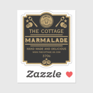 Sticker Marmalade Conserve Maker