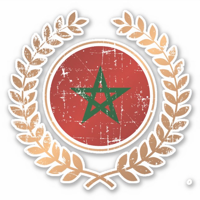 Sticker Maroc (Devant)