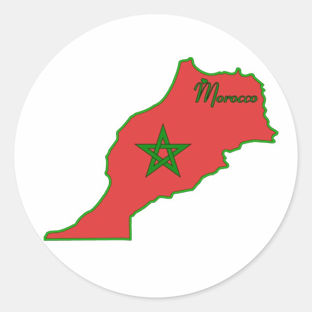 Sticker marocain (Devant)