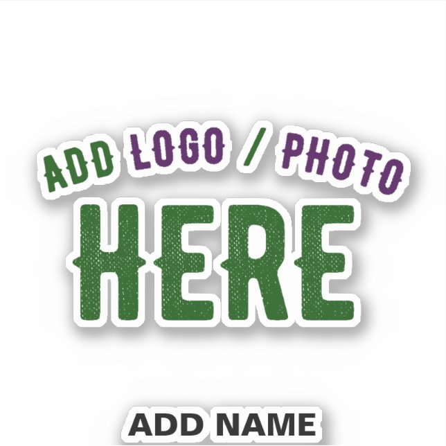 STICKER MARQUE VERIFIEE PERSONNALISABLE MODERNE TRANSPAREN (Devant)