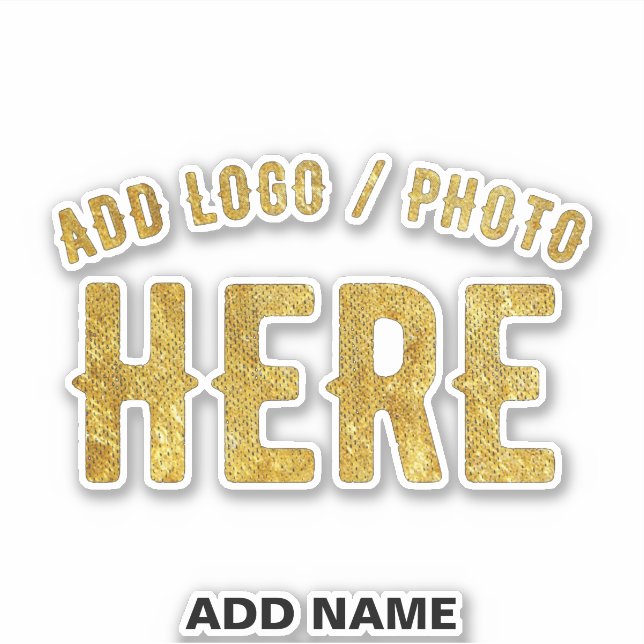 STICKER MARQUE VERIFIEE PERSONNALISABLE MODERNE TRANSPAREN (Devant)