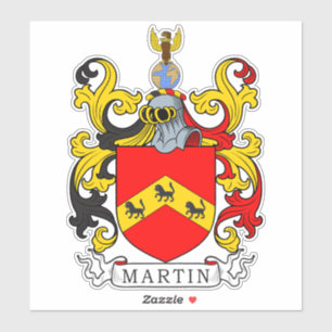 Sticker Martin Family Crest