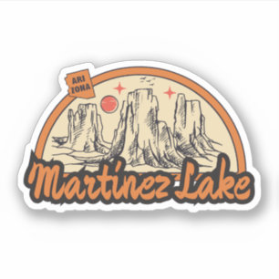 Sticker Martinez Lake, Arizona
