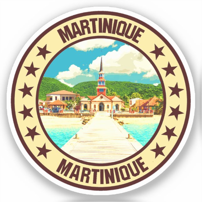 Sticker Martinique (Recto)