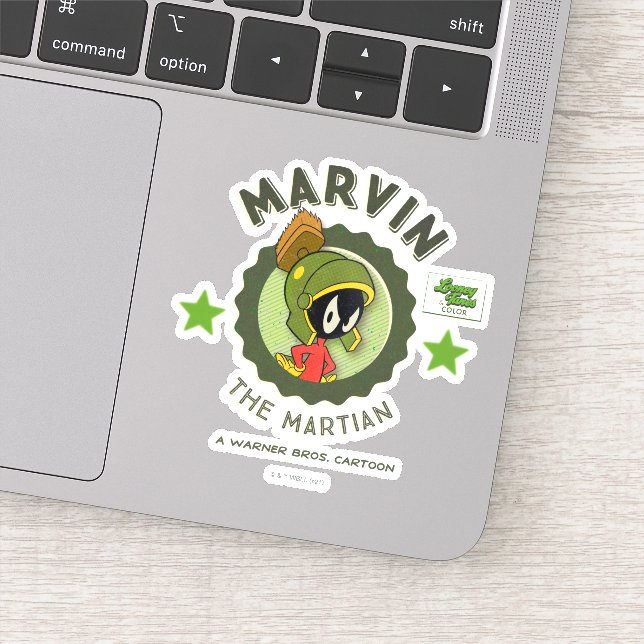 Sticker MARVIN LA CARTE RÉtro MARTIAN™ (Détail)