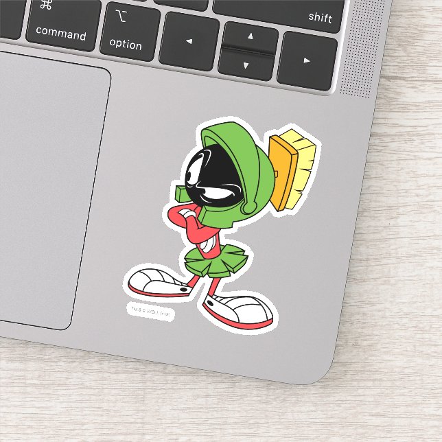 Sticker MARVIN LE MARTIAN™ agacé (Détail)