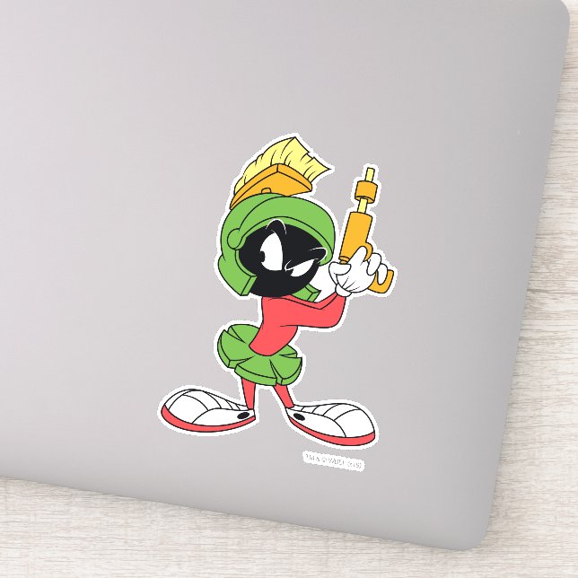 Sticker MARVIN MARTIAN™ Prêt Avec Laser (Détail)