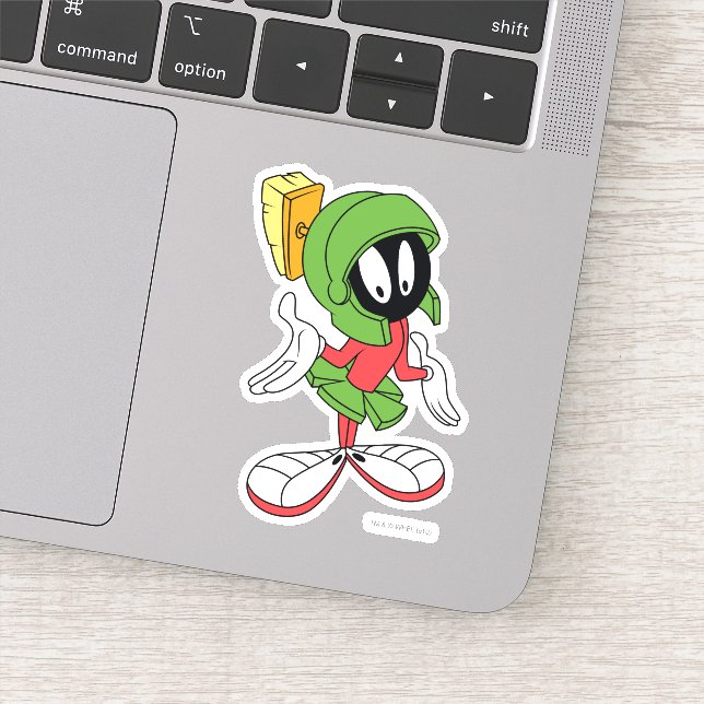 Sticker MARVIN THE MARTIAN™ Shrug (Détail)
