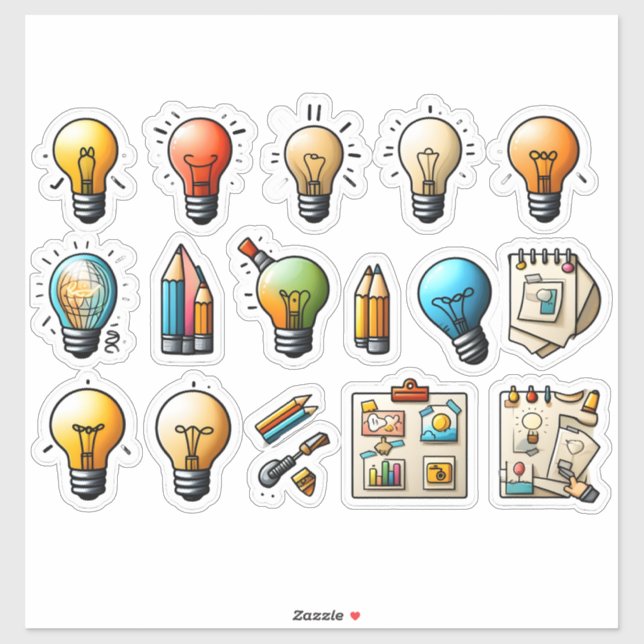 Sticker Más ideas! (Feuille)