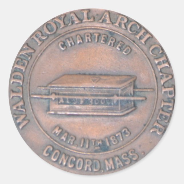 Sticker Masonic Arch Royal (Devant)