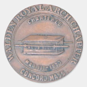 Sticker Masonic Arch Royal