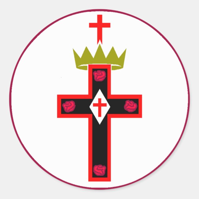 Sticker Masonic Rosicrucian Society (Devant)