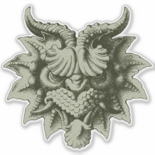Sticker Masque de Gargouille 3