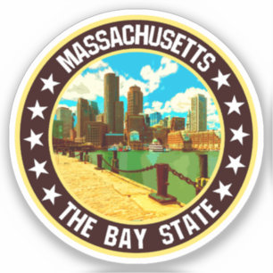 Sticker Massachusetts