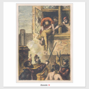 Sticker Massacre de la justice sur Saint Bartholomew Day