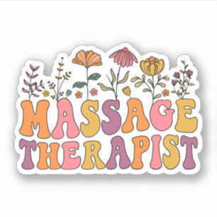 Sticker Massage Thérapeute Massage Super Massage