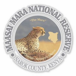 Sticker Massai Mara NR
