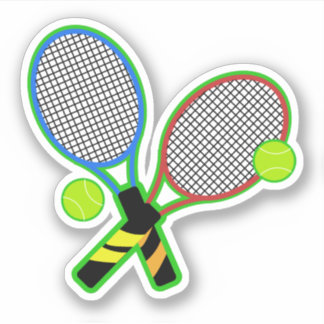 Sticker Match de tennis