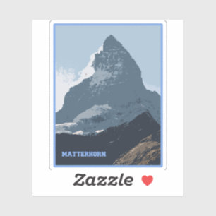 Sticker Matterhorn Mountain Design, Suisse