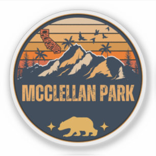 Sticker McClellan Park, Californie