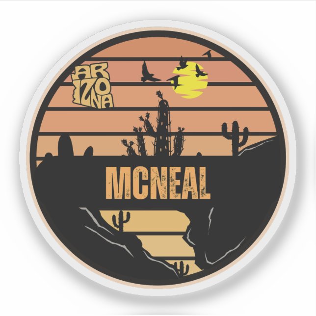 Sticker McNeal, Arizona (Devant)