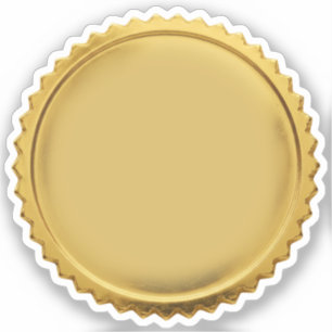Sticker Médaille de récompense d'excellence en étoile écla