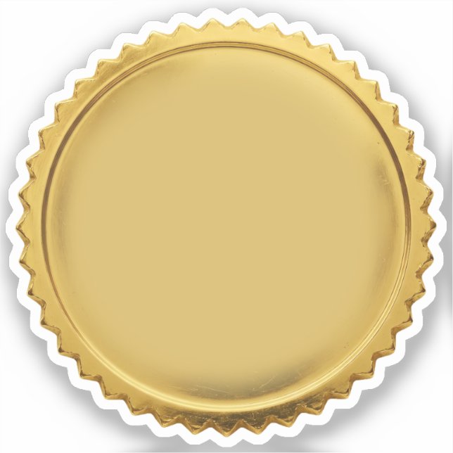 Sticker Médaille de récompense d'excellence en étoile écla (Recto)
