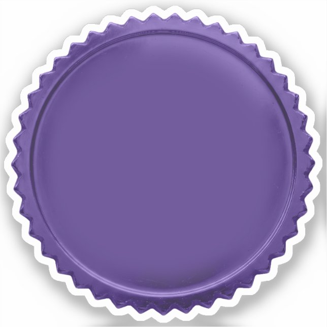 Sticker Médaille de récompense en étoile en feuille de pou (Recto)