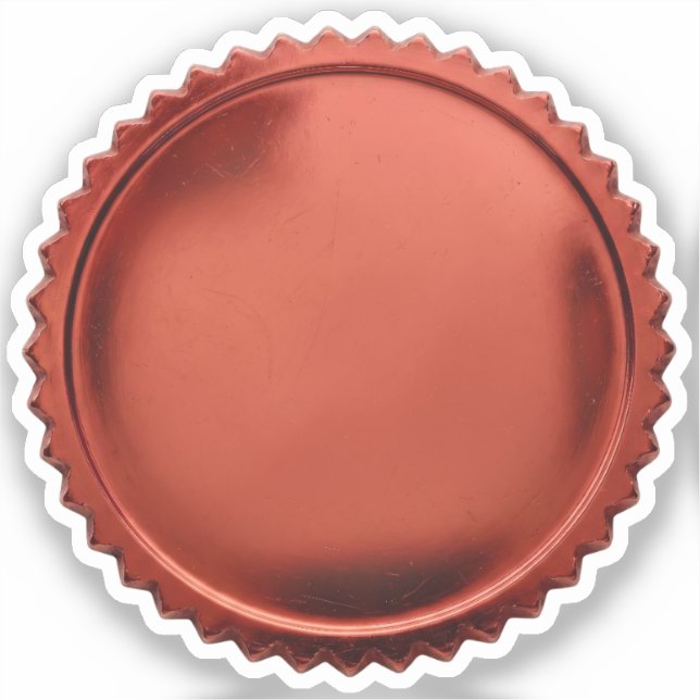 Sticker Médailles d'excellence en relief 3D avec étoile en (Recto)