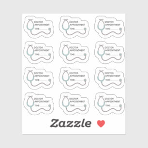 Sticker Médecin Rappel de rendez-vous planificateur de sui