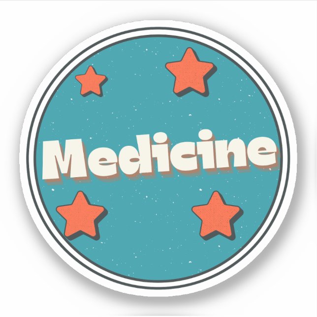 Sticker Médecine (Devant)