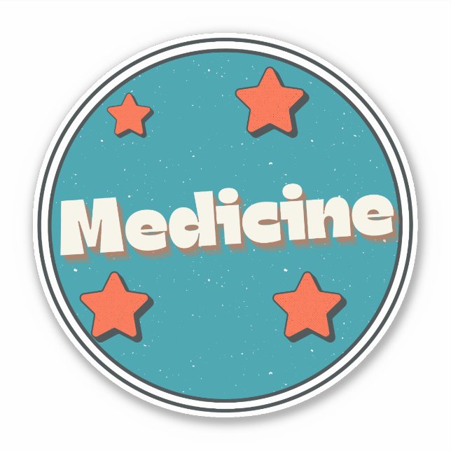 Sticker Médecine (Devant)