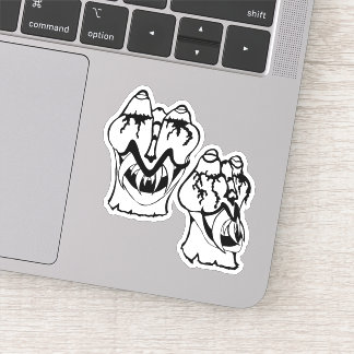 Sticker Medusa awaynowe Horror 12MMHeads DoubleHeaded 2025