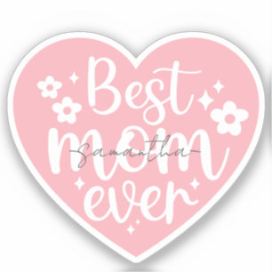 Sticker Meilleur Coeur de maman
