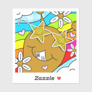 Sticker Meilleur Escargot Super Été Mail Vinyl
