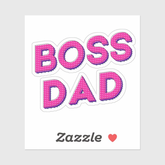 Sticker Meilleur Papa de tous les temps (Feuille)