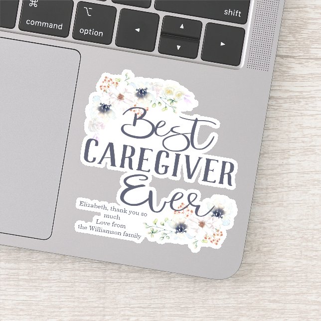 Sticker Meilleure appréciation personnalisée du profession (Détail)