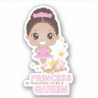 Melanin Princesse Entraînement Pour Être Reine Bal