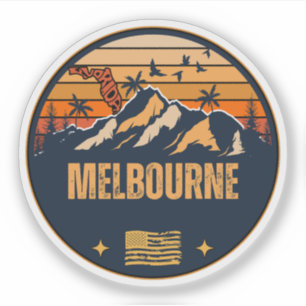 Sticker Melbourne, Floride 