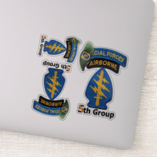 Sticker Membres du 5e Groupe des Forces spéciales de l'Ar