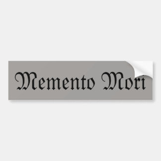 Sticker Memento Mori (Souvenez-vous de la mort)