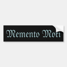 Sticker Memento Mori (Souvenez-vous de la mort)