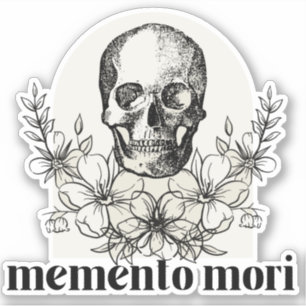 Sticker Memento Mori- Vinyl