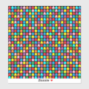 Sticker Mémoires multicolores